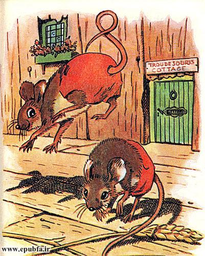 موش ها دور از چشم مامانشان، آنطرف انبار، سرگرم بازی شدند.